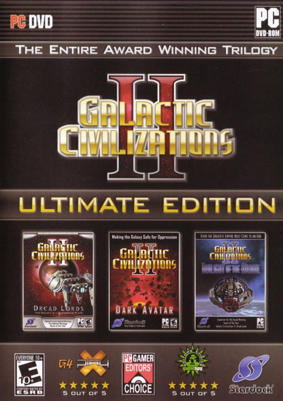 Game cover: Galactic Civilizations II: Ultimate Edition