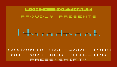 Game cover: Quadrant