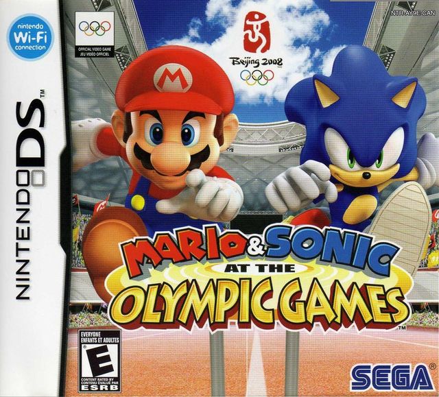 Game cover: Mario & Sonic at the Olympic Games
