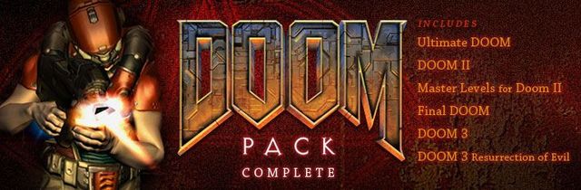 Game cover: Doom Pack Complete