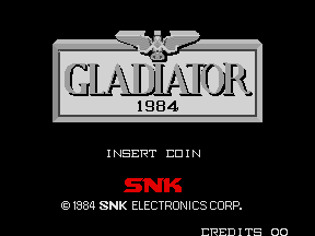 Game cover: Gladiator 1984