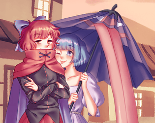 Game cover: Beneath the Willows, a Touhou Fangame