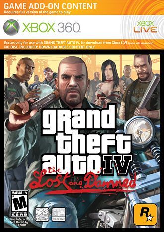 Game cover: Grand Theft Auto IV: The Lost and Damned