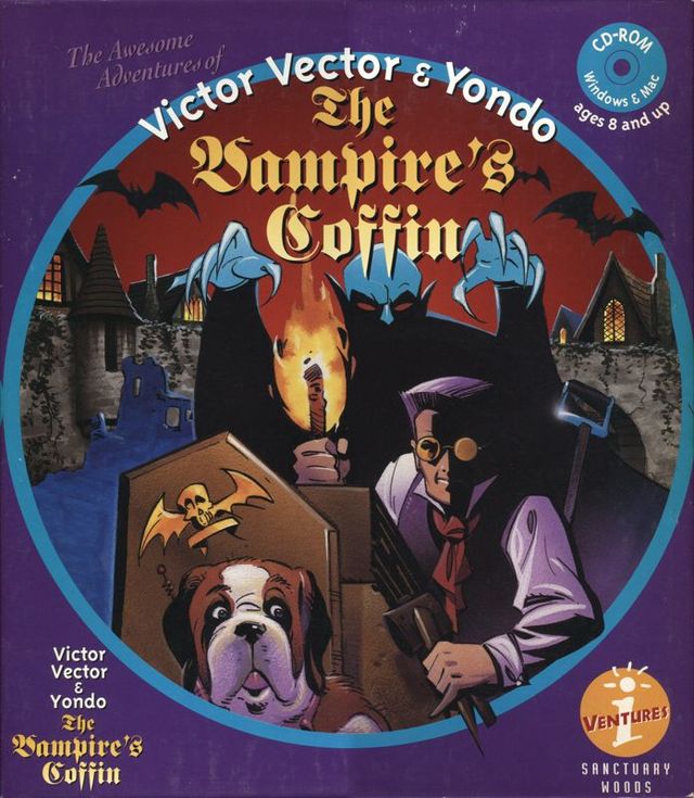 Game cover: The Awesome Adventures of Victor Vector & Yondo: The Vampire's Coffin