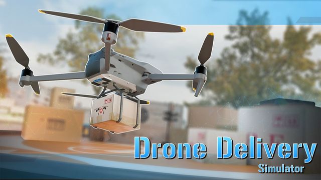 Game cover: Drone Delivery Simulator