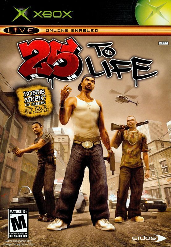 Game cover: 25 to Life