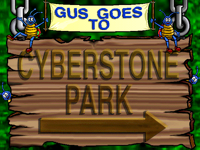 Game cover: Gus Goes to Cyberstone Park