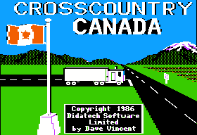 Game cover: Crosscountry Canada