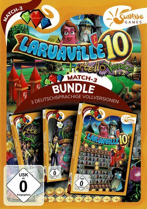 Game cover: Laruaville 10 + Hello Venice 1+2