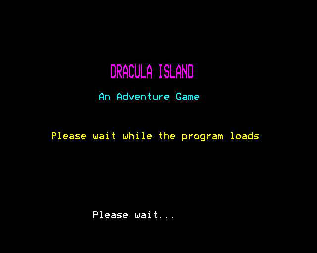 Game cover: Dracula Island