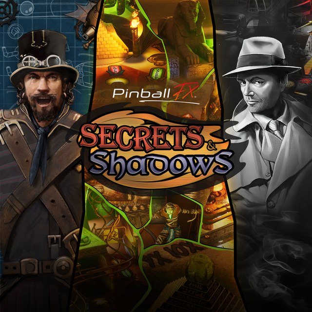 Game cover: Pinball FX: Secrets & Shadows Pack