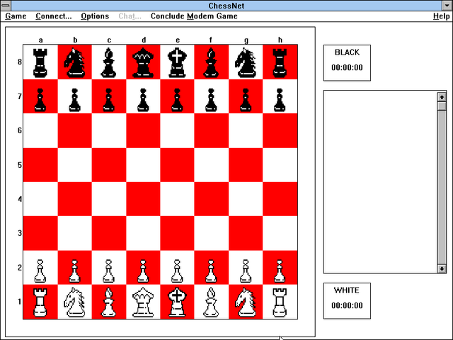 Game cover: Chess Net
