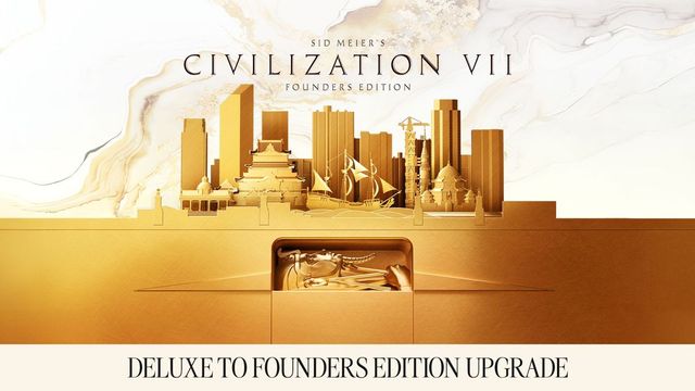 Game cover: Sid Meier's Civilization VII: Deluxe to Founders Edition Upgrade