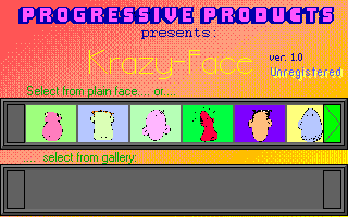 Game cover: Krazy-Face