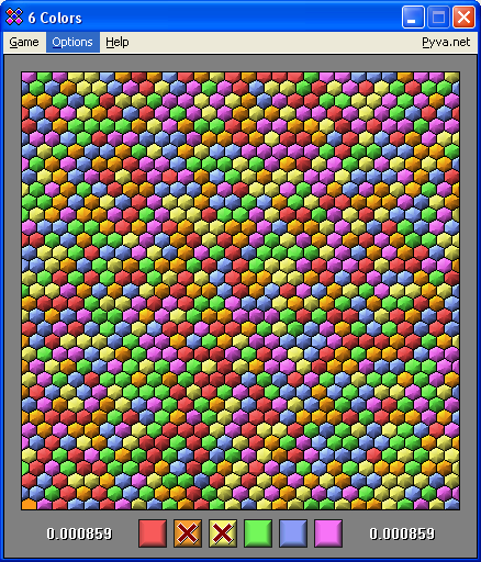 Game cover: 6 Colors