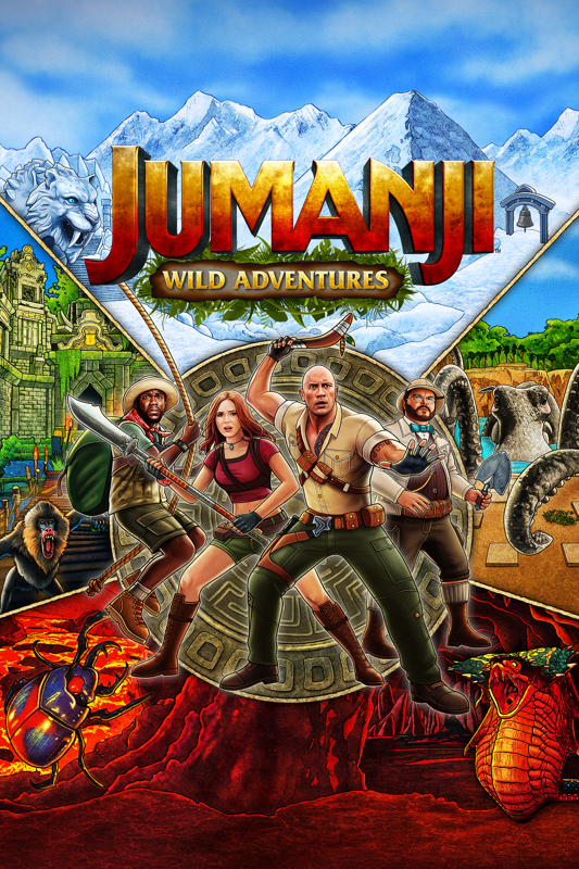 Game cover: Jumanji: Wild Adventures