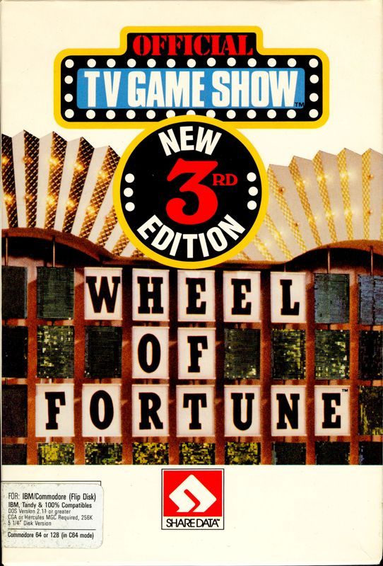 Game cover: Wheel of Fortune: New 3rd Edition