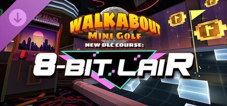 Game cover: Walkabout Mini Golf: New DLC Course - 8-Bit Lair