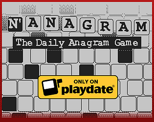 Game cover: N'anagram