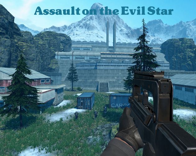 Game cover: Assault on the Evil Star