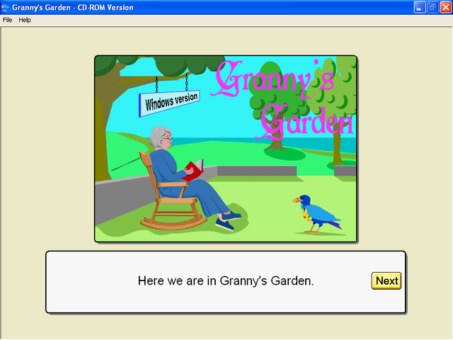 Game cover: Granny's Garden