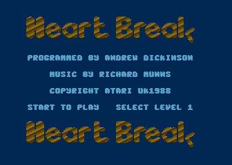 Game cover: Heartache