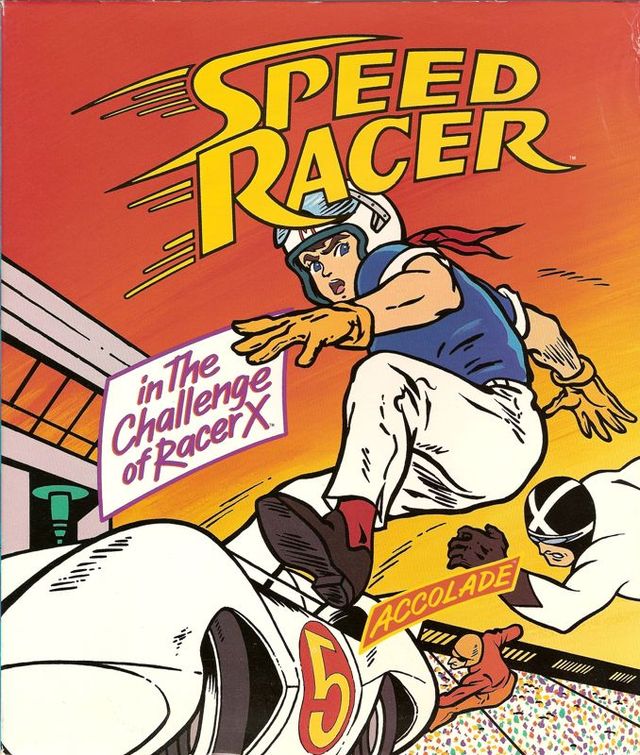 Game cover: Speed Racer in The Challenge of Racer X