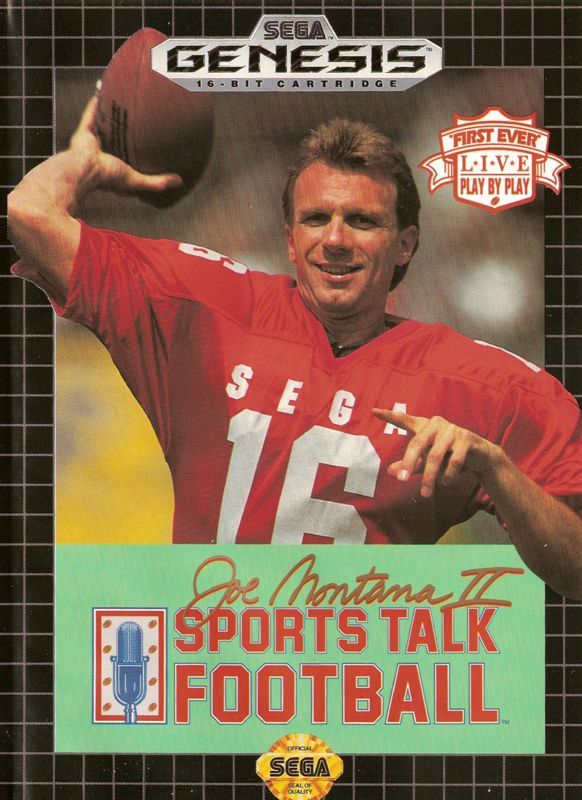 Game cover: Joe Montana II: Sports Talk Football