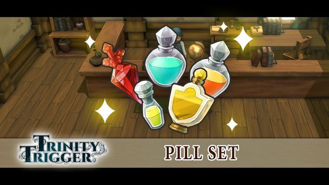 Game cover: Trinity Trigger: Pill Set