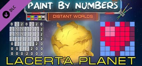 Game cover: Paint by Numbers: Lacerta Planet