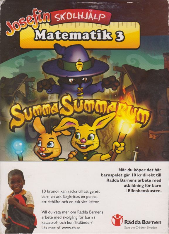 Game cover: Josefin: Skolhjälp - Matematik 3: Summa Summarum