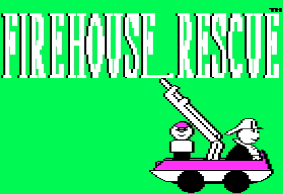 Game cover: Fisher-Price Firehouse Rescue
