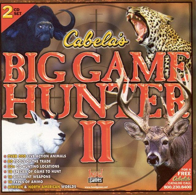 Game cover: Cabela's Big Game Hunter II