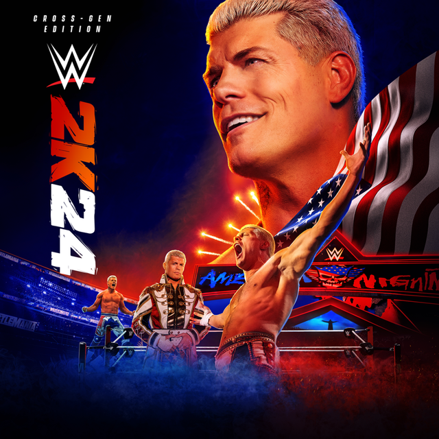 Game cover: WWE 2K24 (Cross-Gen Digital Edition)