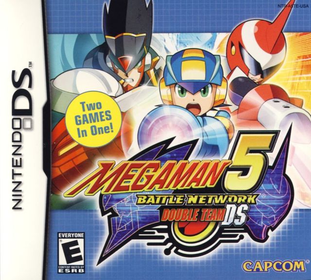 Game cover: Mega Man Battle Network 5: Double Team DS