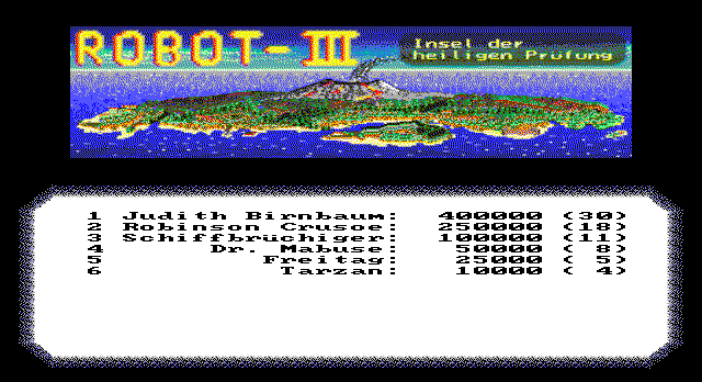 Game cover: Robot III: Insel der heiligen Prüfung