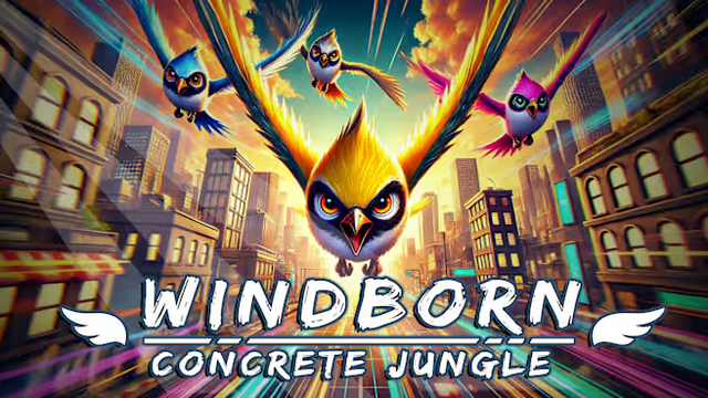 Game cover: Windborn: Concrete Jungle