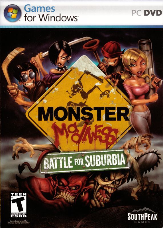 Game cover: Monster Madness: Battle for Suburbia