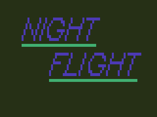 Game cover: Nightflight