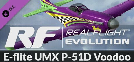 Game cover: RF: RealFlight Evolution - E-flite UMX P-51D Voodoo