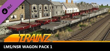 Game cover: Trainz Railroad Simulator 2022: LMS/NSR Wagon Pack 1