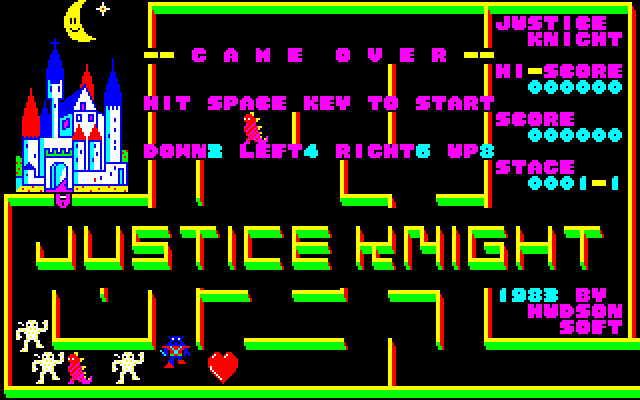 Game cover: Justice Knight