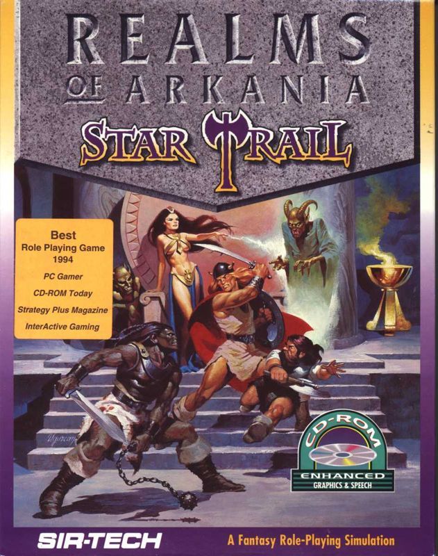 Game cover: Realms of Arkania: Star Trail