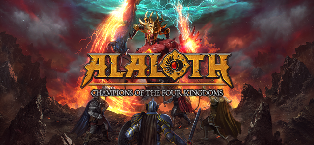 Game cover: Alaloth: Champions of the Four Kingdoms