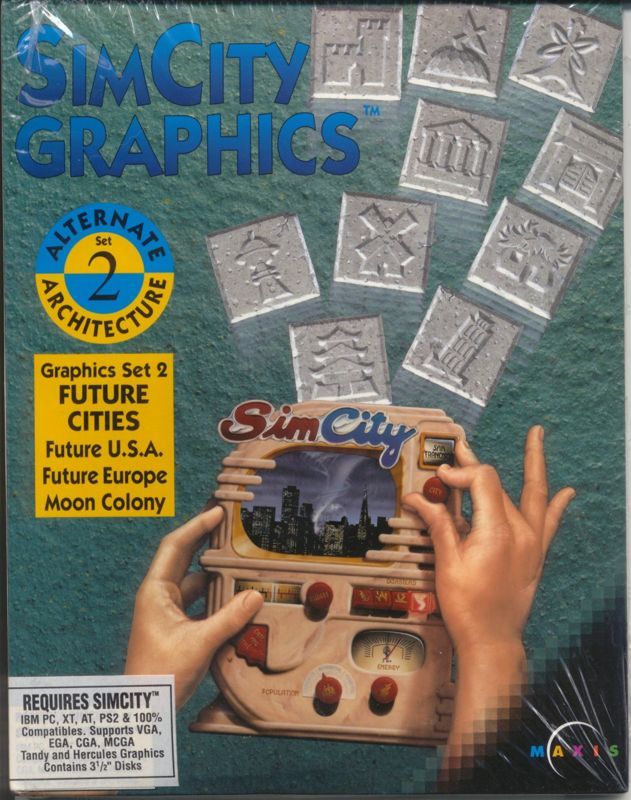 Game cover: SimCity Graphics Set 2: Future Cities