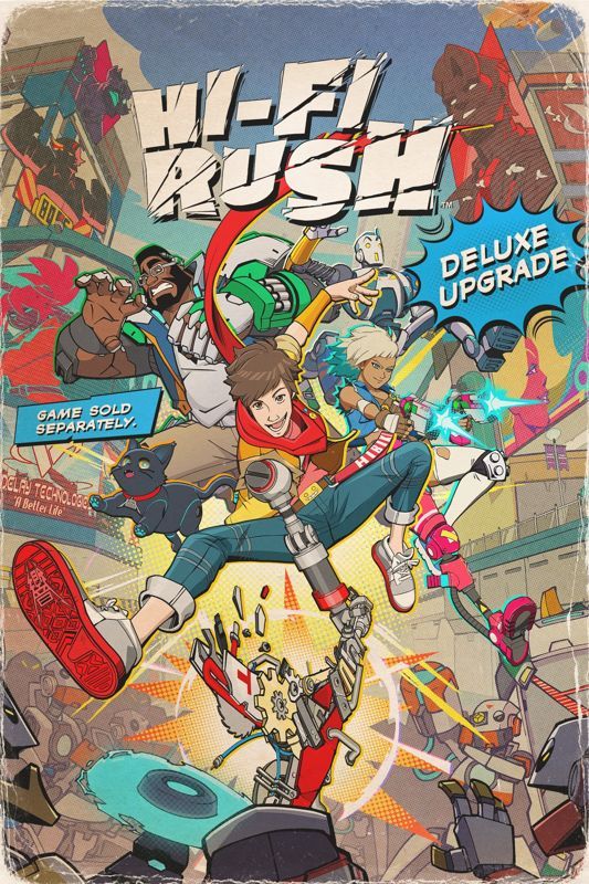 Game cover: Hi-Fi Rush: Deluxe Upgrade