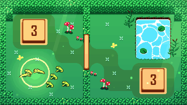 Game cover: Frog Corral