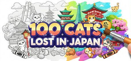 Game cover: 100 Cats: Lost in Japan