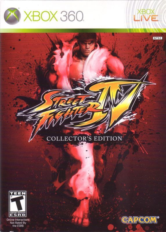 Game cover: Street Fighter IV (Collector's Edition)