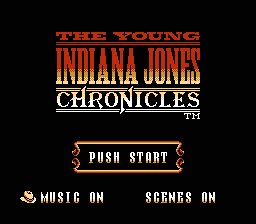 Game cover: The Young Indiana Jones Chronicles